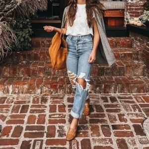 Agolde 90's Mid Rise Loose Fit in Fall Out Size 24